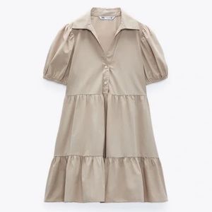 Zara Poplin Mini dress